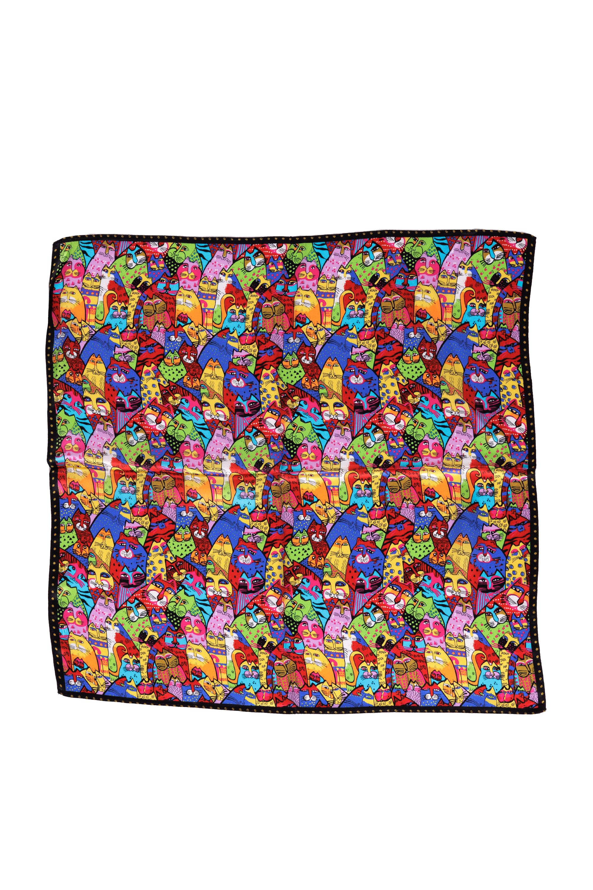 Cromia - 8051978464600 foulard occhi di gatto 50x50 silk